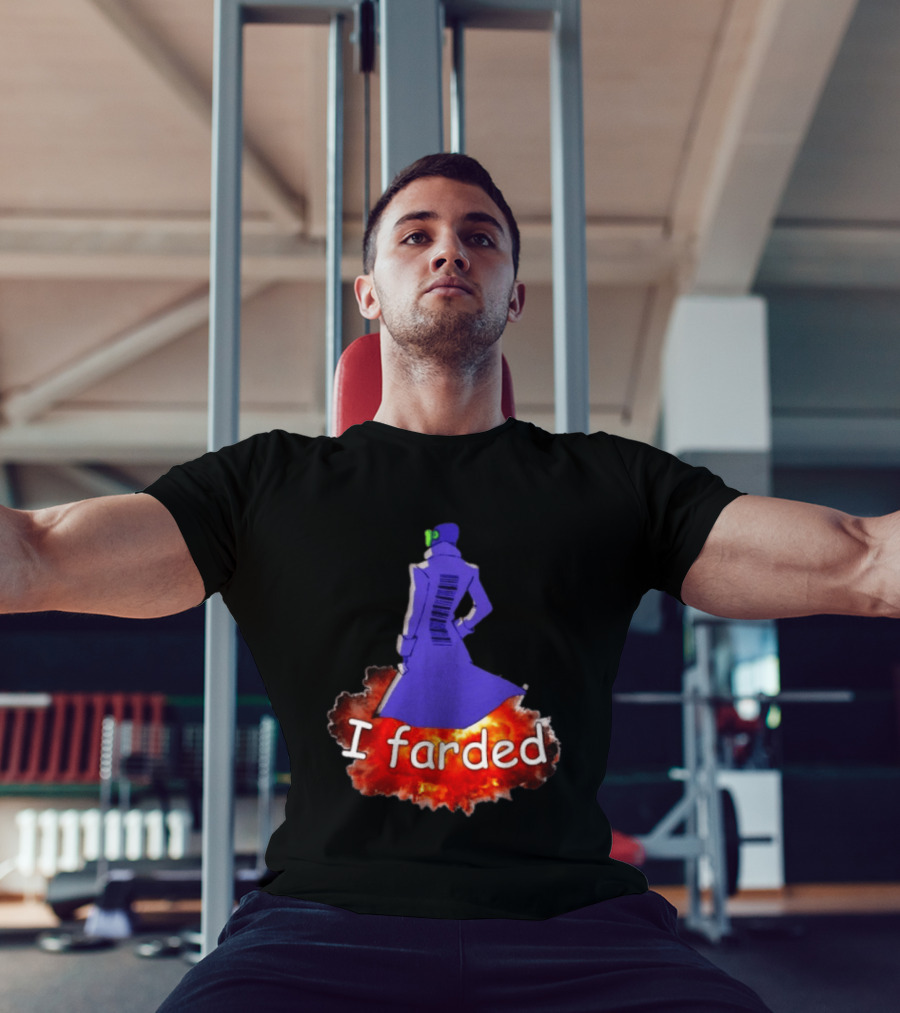 I Farded Meme Comedy Explosion Humor T-Shirt