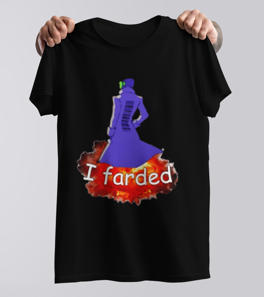 I Farded Meme Comedy Explosion Humor T-Shirt