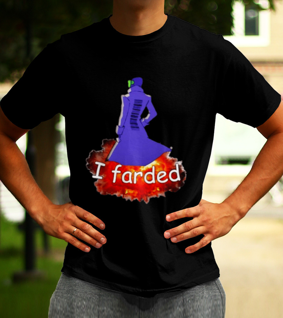 I Farded Meme Comedy Explosion Humor T-Shirt