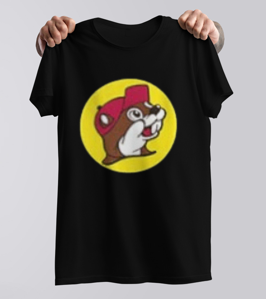 Buc Ee's Fresh Brisket On The Board Two Sided Beavers Texas BBQ T-Shirt