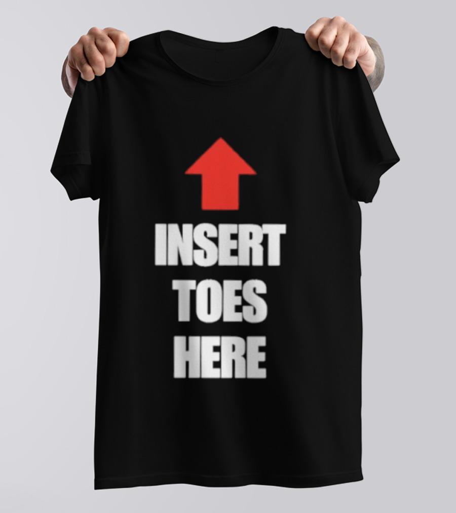 Insert Toes Here Red Arrow Top T-Shirt