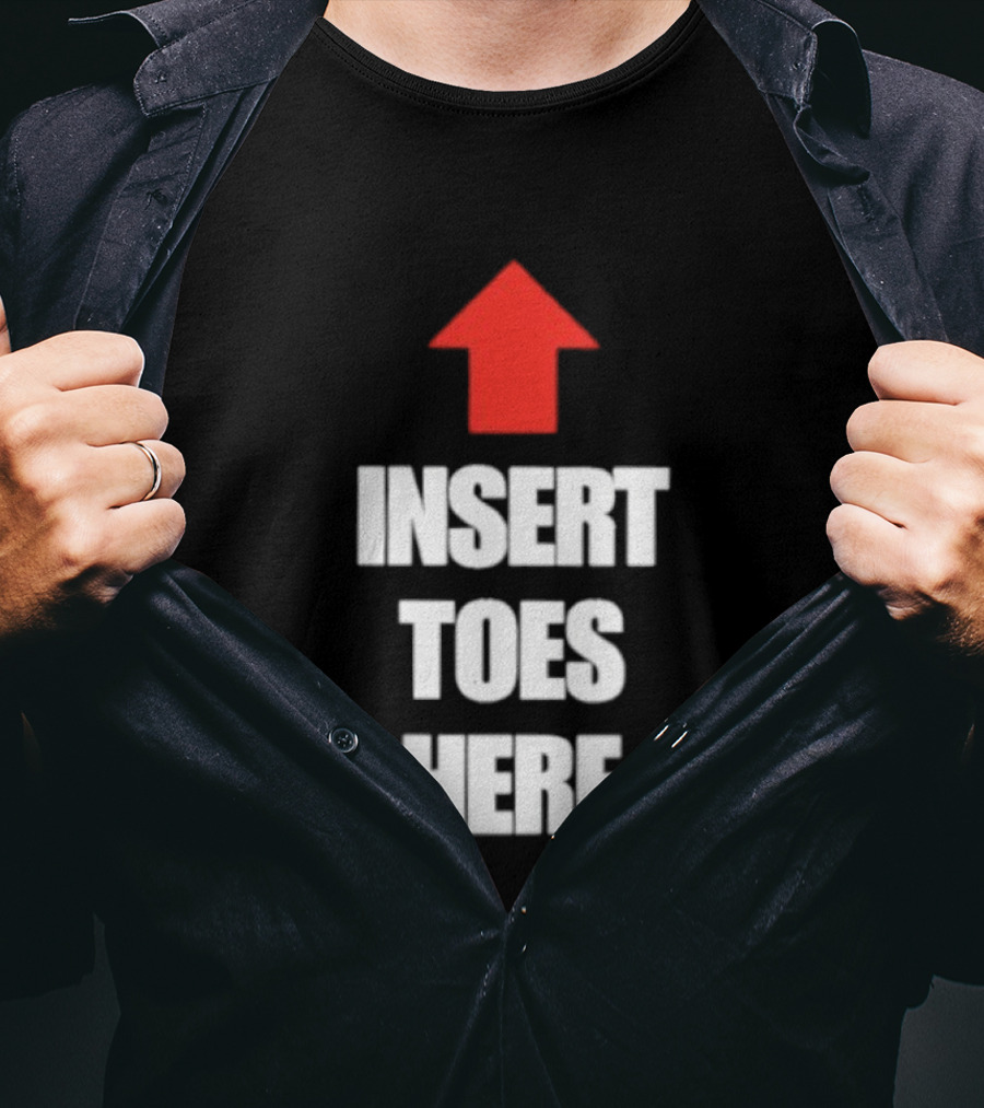 Insert Toes Here Red Arrow Top T-Shirt