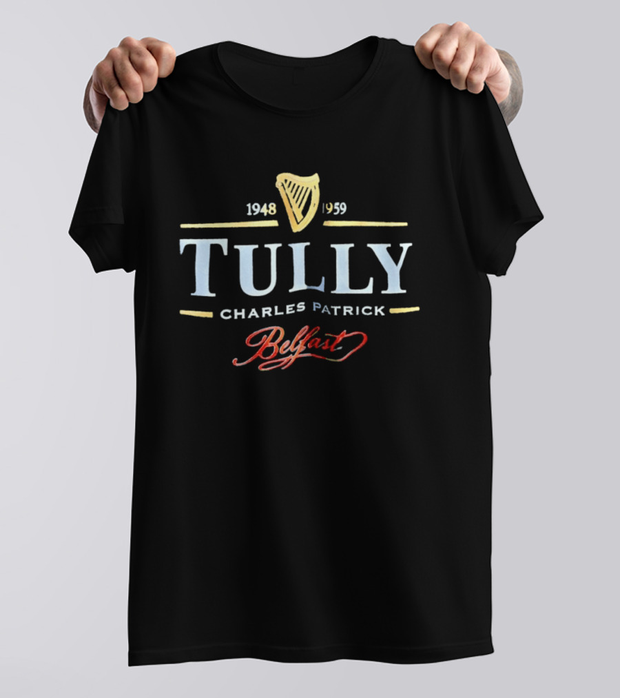 Tully Charles Patrick Belfast 1948 1959 Harp T-Shirt