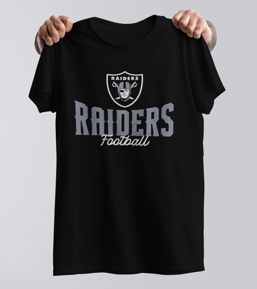 Las Vegas Raiders Football 1968 AFC West Raiders Football T-Shirt