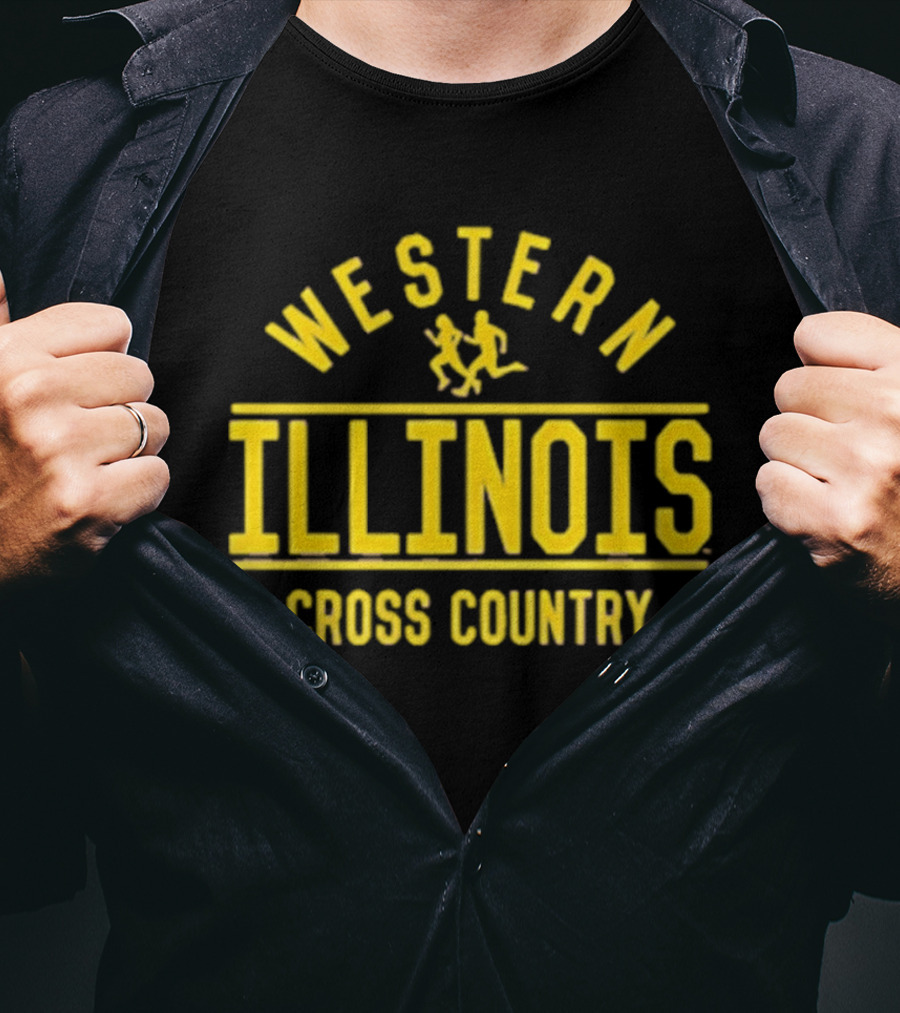 Western Illinois Cross Country Running Team Sports T-Shirt