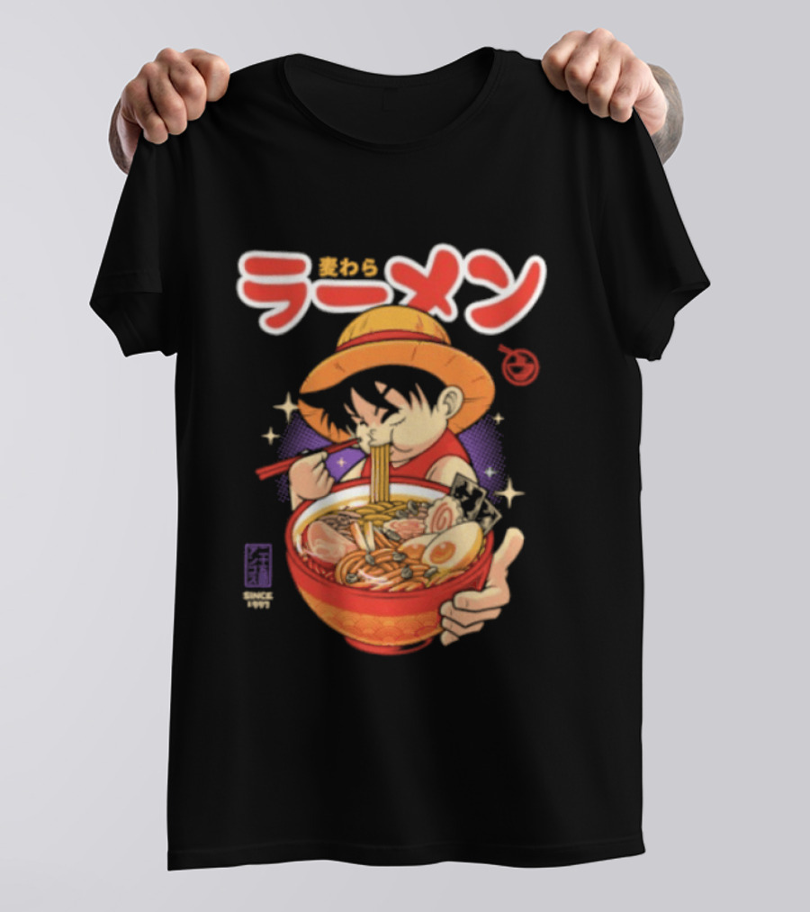 Luffy Ramen Iwara One Piece Since 1997 T-Shirt
