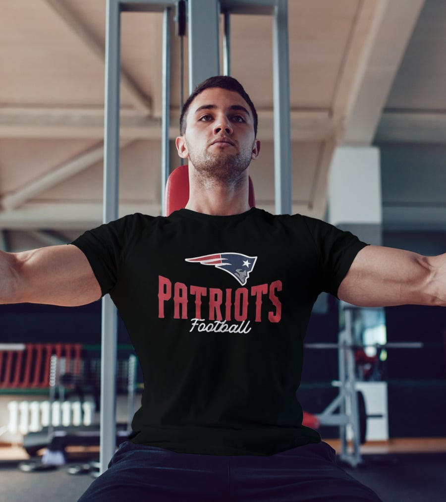 Patriots Football New England 1960 AFC East Two Sided T-Shirt