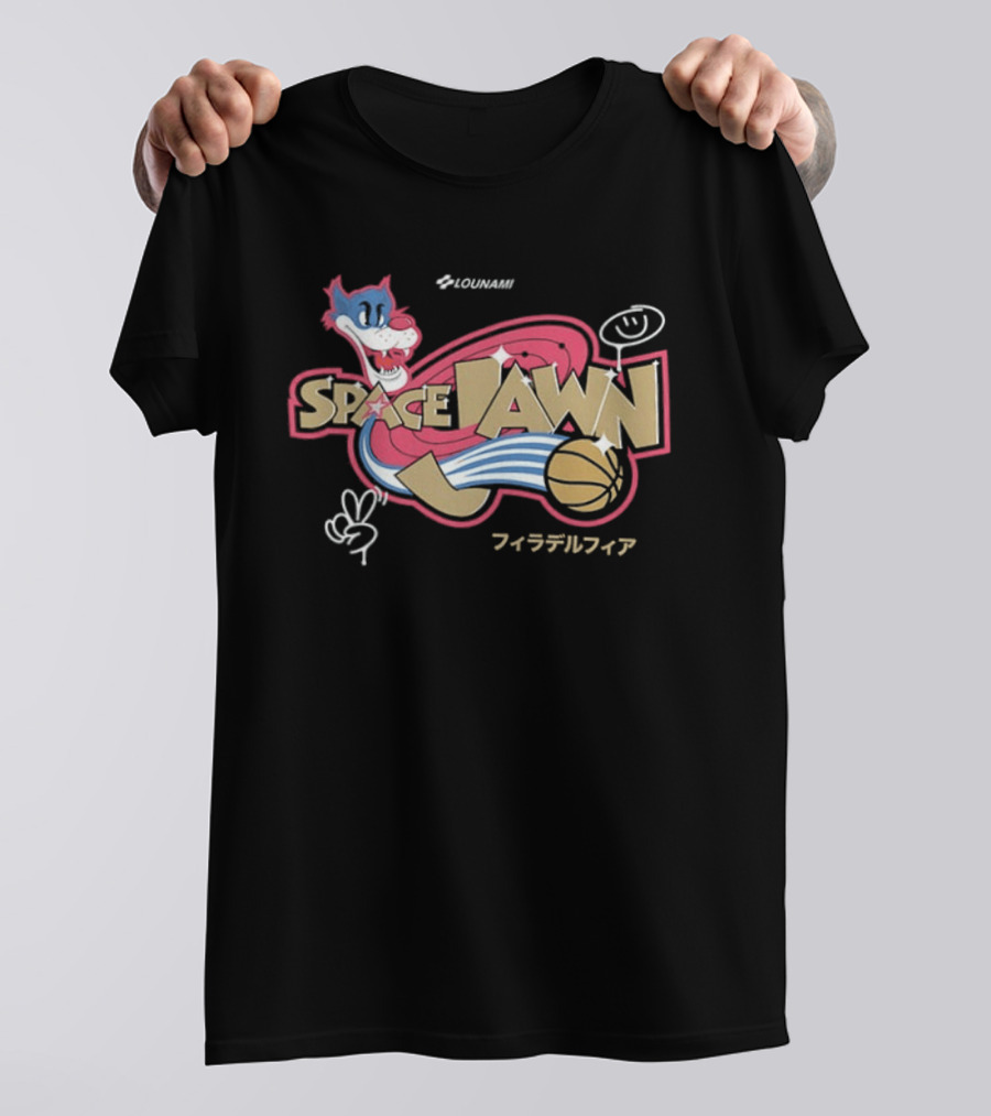 Space Dawn King James 23 Philadelphia 76ers Sylvester T-Shirt