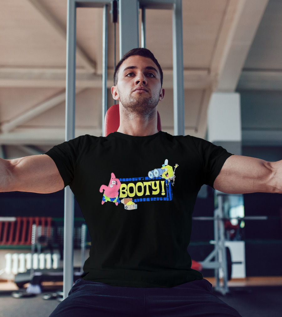 Sponge And Patrick Star Booty Treasure Hunt Adventure T-Shirt