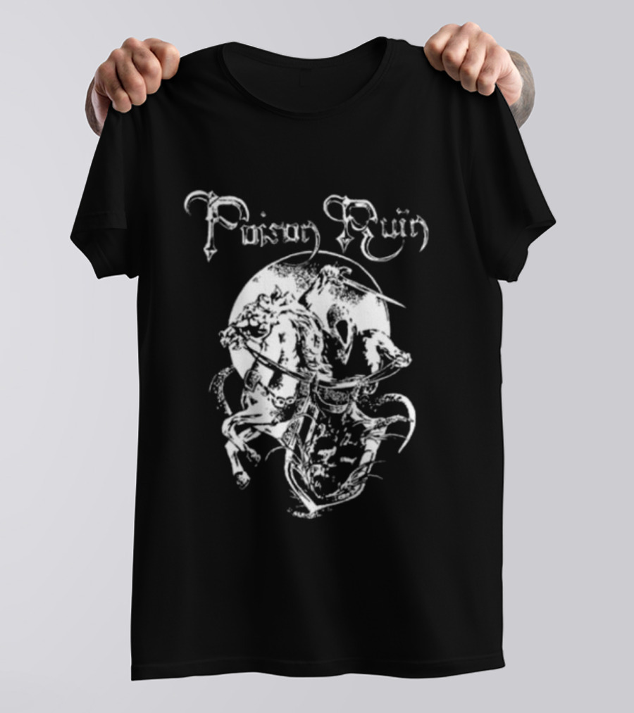 Poison Ruin Swamp Black Rider T-Shirt