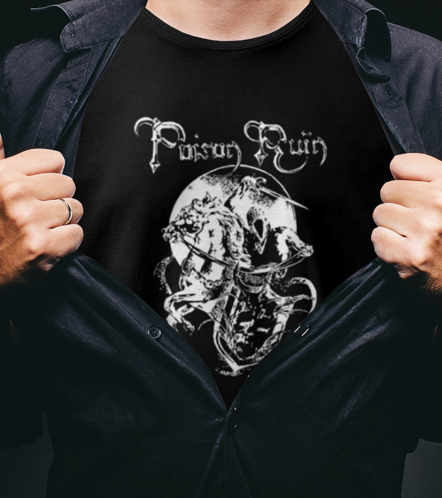 Poison Ruin Swamp Black Rider T-Shirt