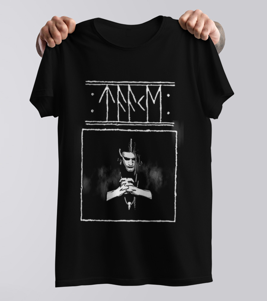 Taake Bjorgvin Anti Human True Norwegian Black Metal Two Sided T-Shirt