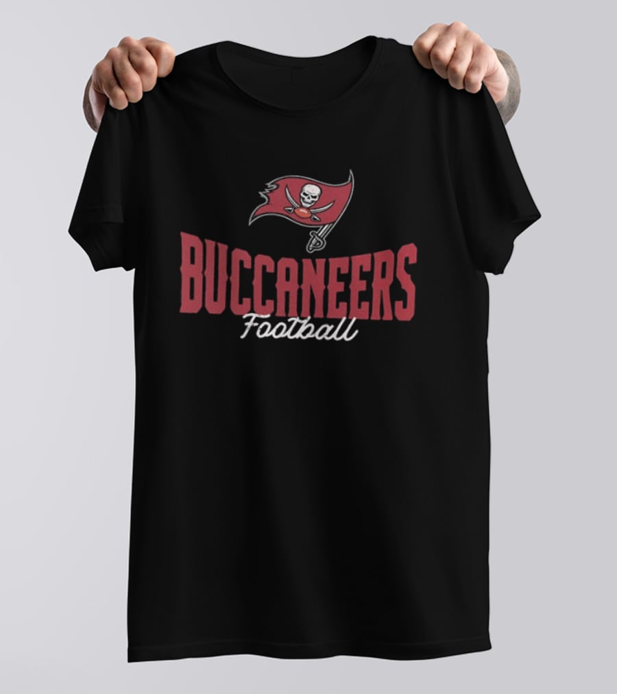Tampa Bay Buccaneers Football 1976 NFC South Vintage Style Buccaneers Flag T-Shirt