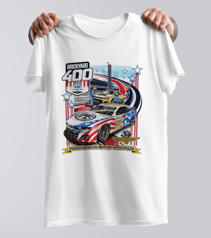 Brickyard 400 July 26 2026 PPG Indianapolis Motor Speedway Racing Event T-Shirt