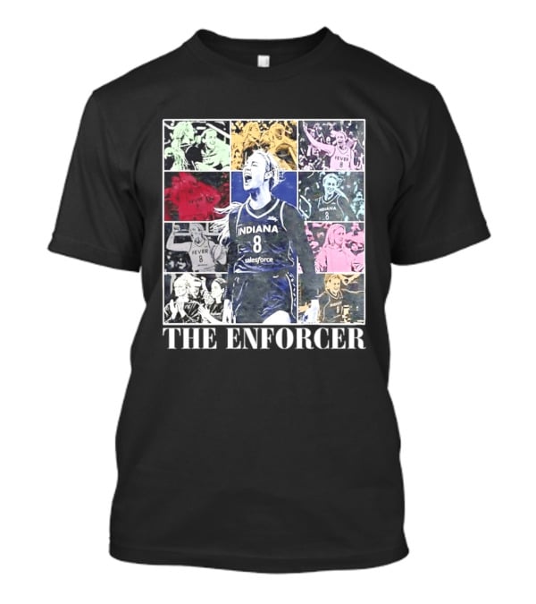 The Enforcer Indiana Fever 8 Indiana Fever Salesforce Sophie Cunningham T-Shirt
