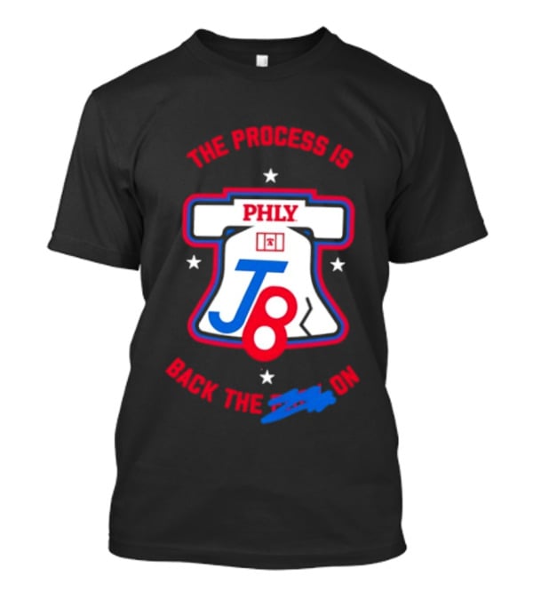 PHLY The Process Is Back Jalen Brunson Philadelphia 76ers T-Shirt