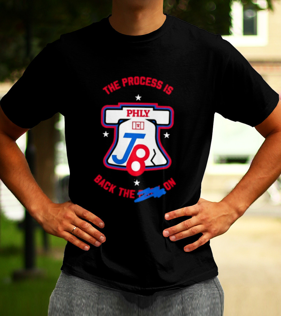 PHLY The Process Is Back Jalen Brunson Philadelphia 76ers T-Shirt