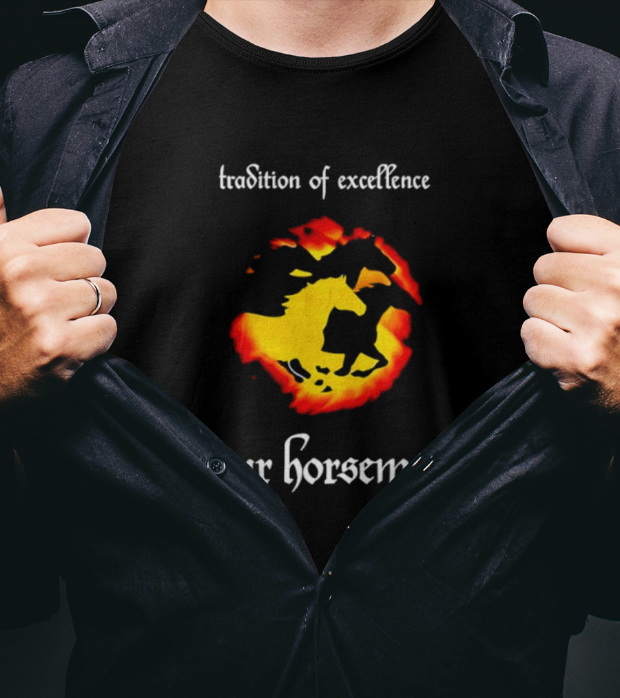 Tradition Of Excellence Four Horsemen Fiery Horse T-Shirt