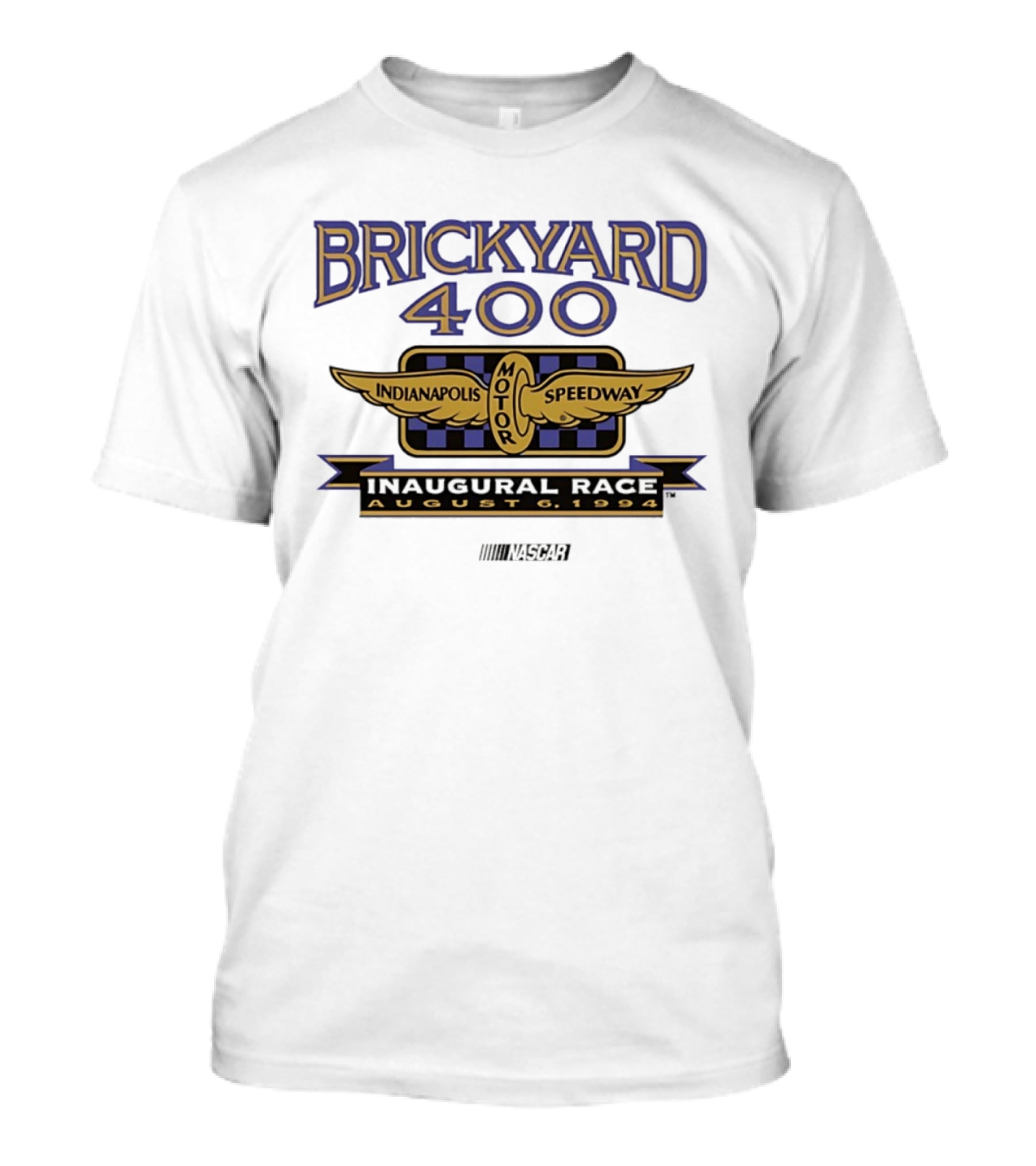 Brickyard 400 Indianapolis Motor Speedway Inaugural Race August 6 1994 NASCAR T-Shirt
