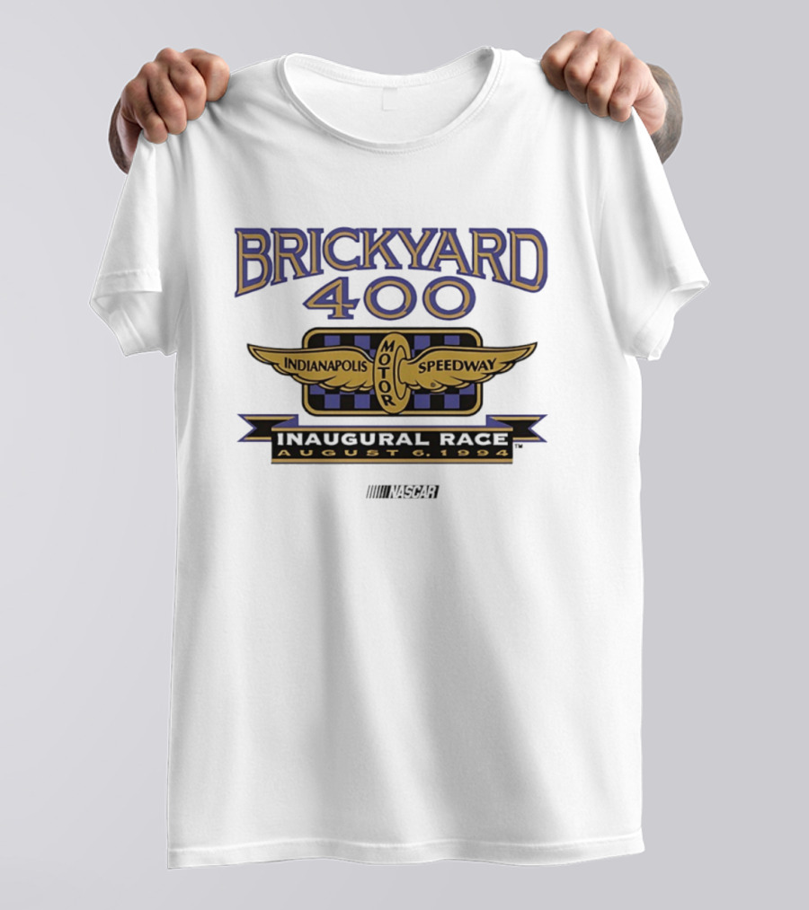 Brickyard 400 Indianapolis Motor Speedway Inaugural Race August 6 1994 NASCAR T-Shirt