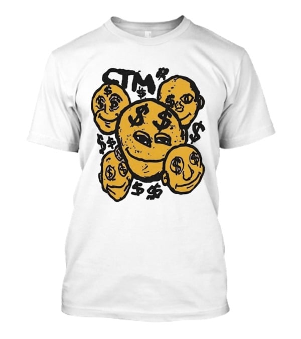 CTM Money Faces Dollar Sign Expressions T-Shirt