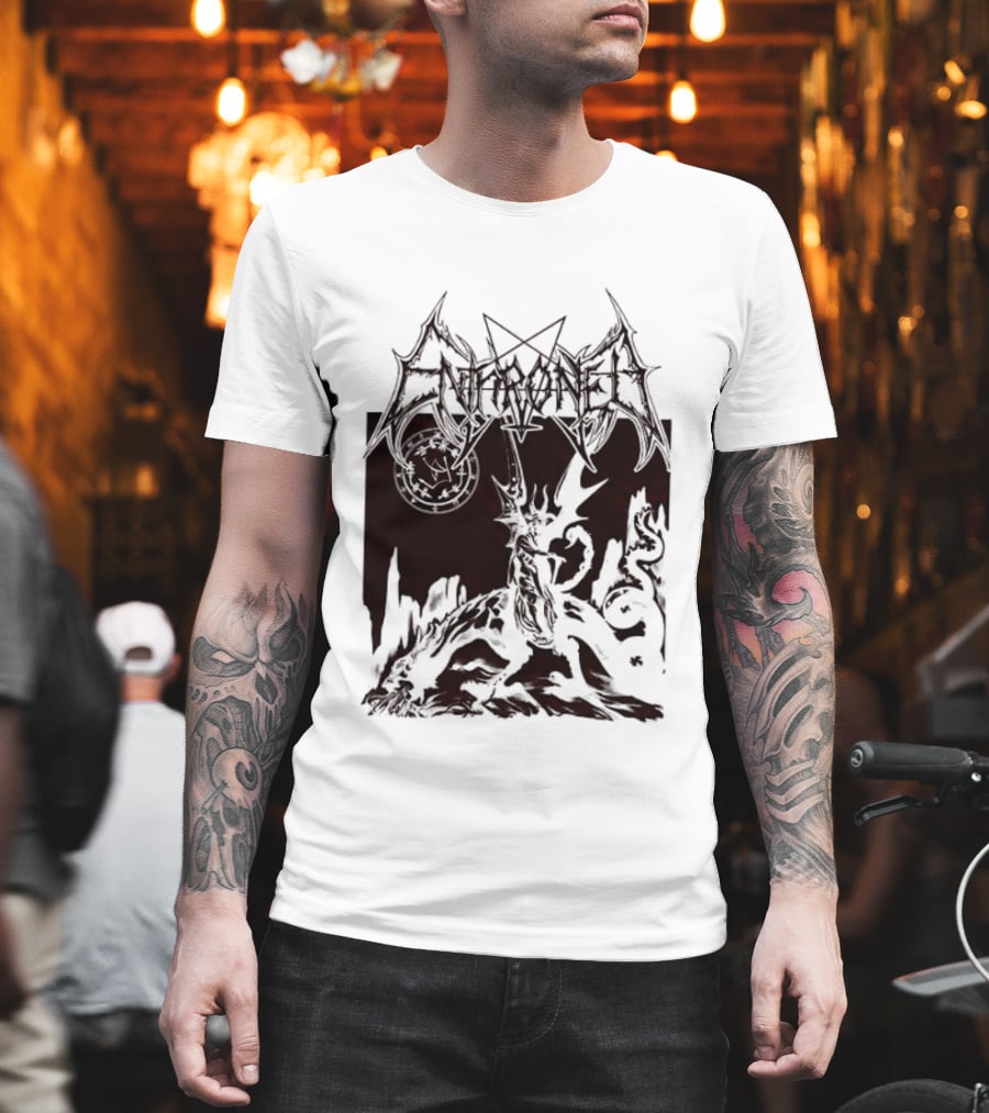 Enthroned Ashspawn Dried Blood Sand Low God's Scourge Of Defent Two Sided T-Shirt