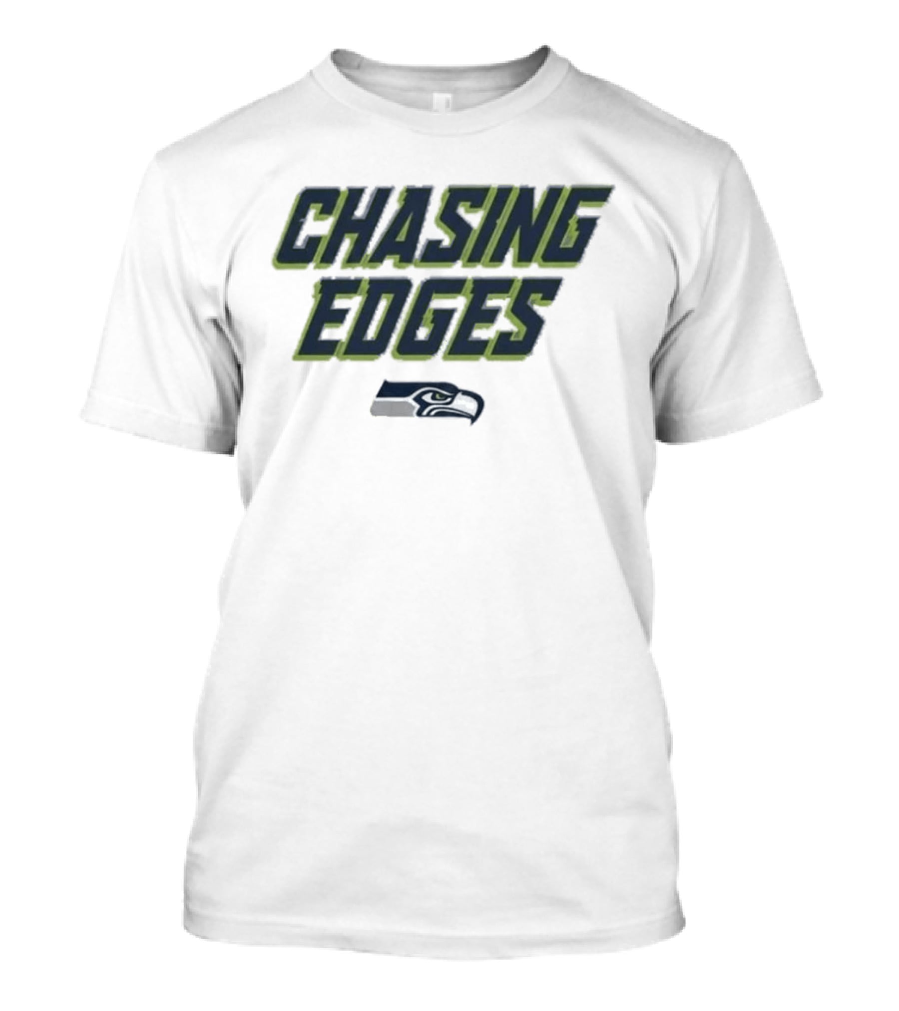 Chasing Edges Seattle Football Team Hawk T-Shirt