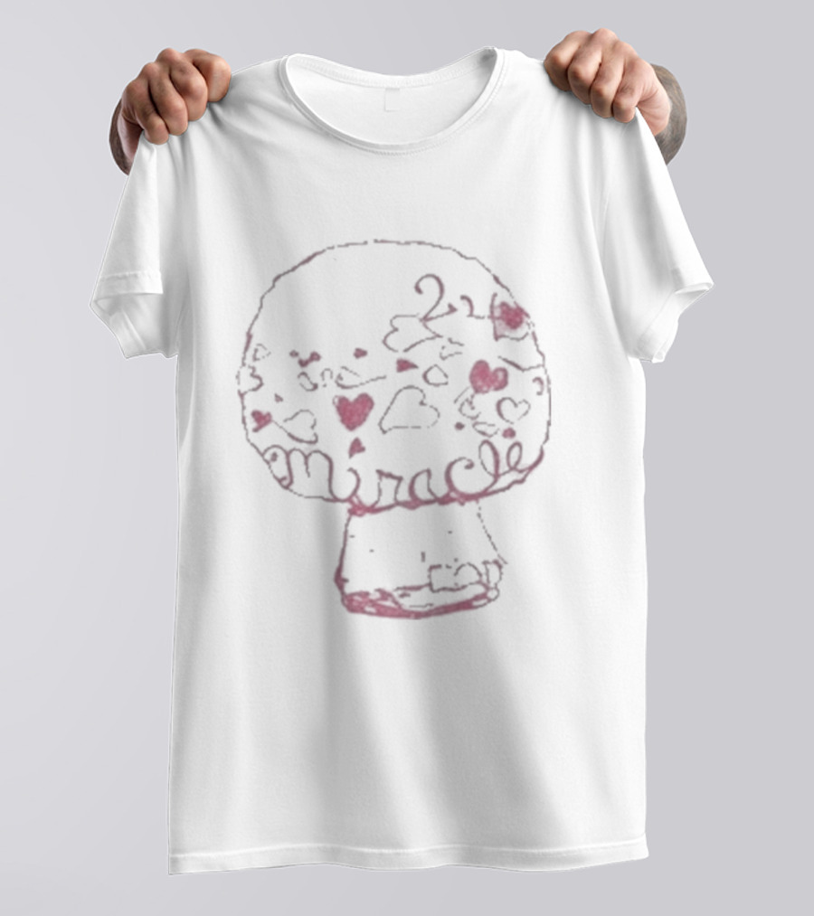 Joe Burrow Nahmias Miracle Mushroom Hearts T-Shirt