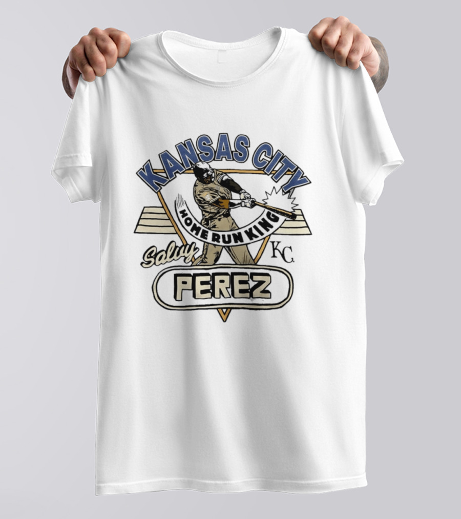 Kansas City Salvy Perez Home Run King KC T-Shirt
