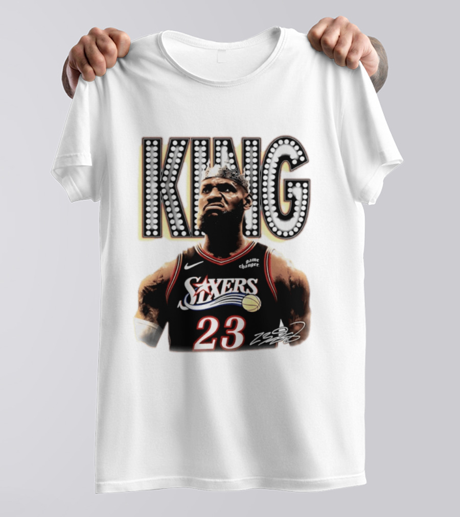 Philadelphia 76ers King James 23 Game Changer T-Shirt