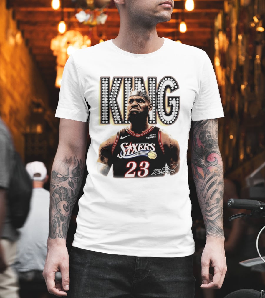 Philadelphia 76ers King James 23 Game Changer T-Shirt