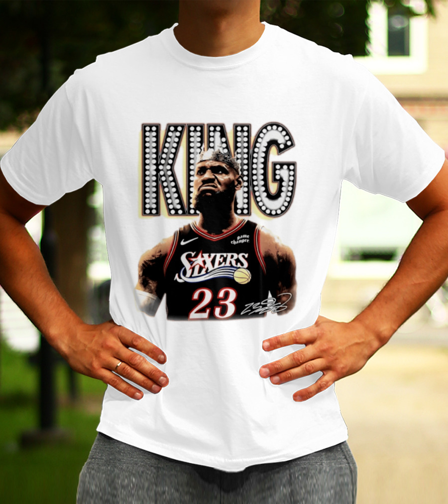 Philadelphia 76ers King James 23 Game Changer T-Shirt