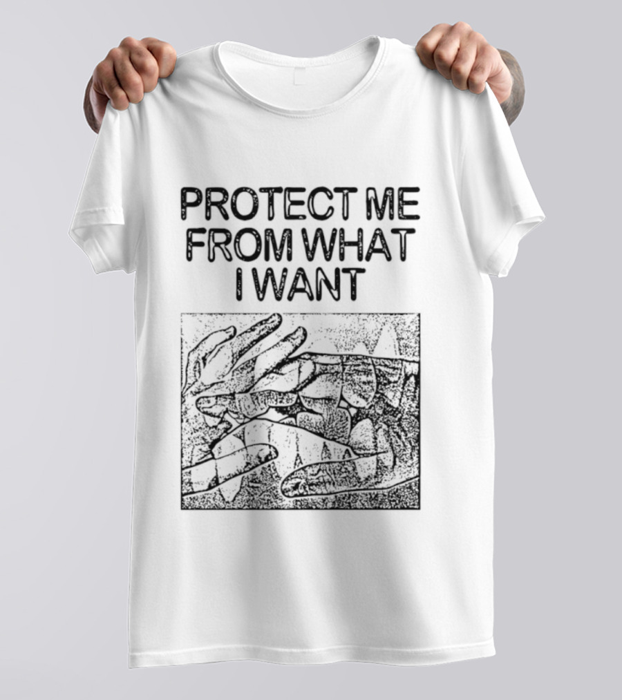 Protect Me From What I Want Jenny Holzer Text And Abstract T-Shirt