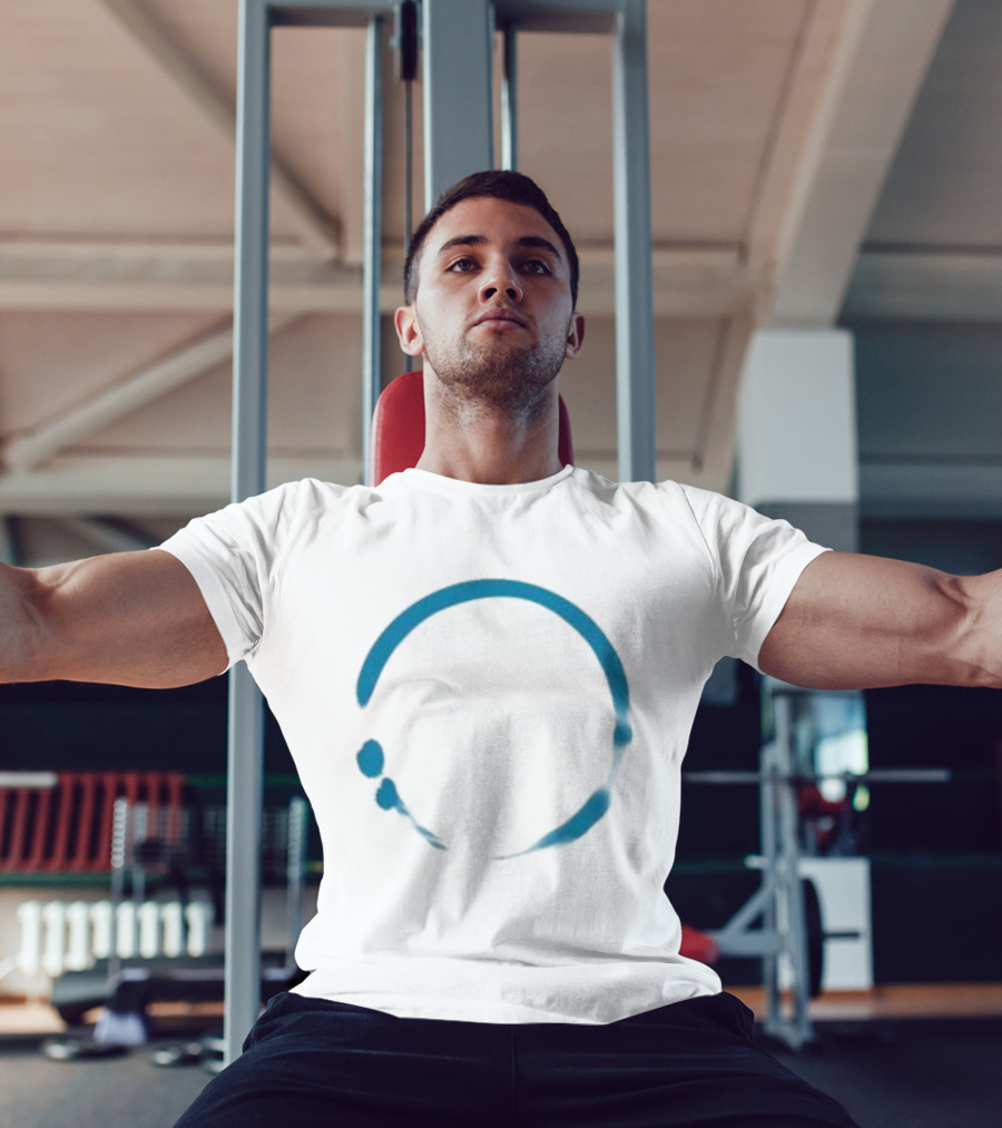 Marsh Store Marsh Aria Zen Blue Circle T-Shirt