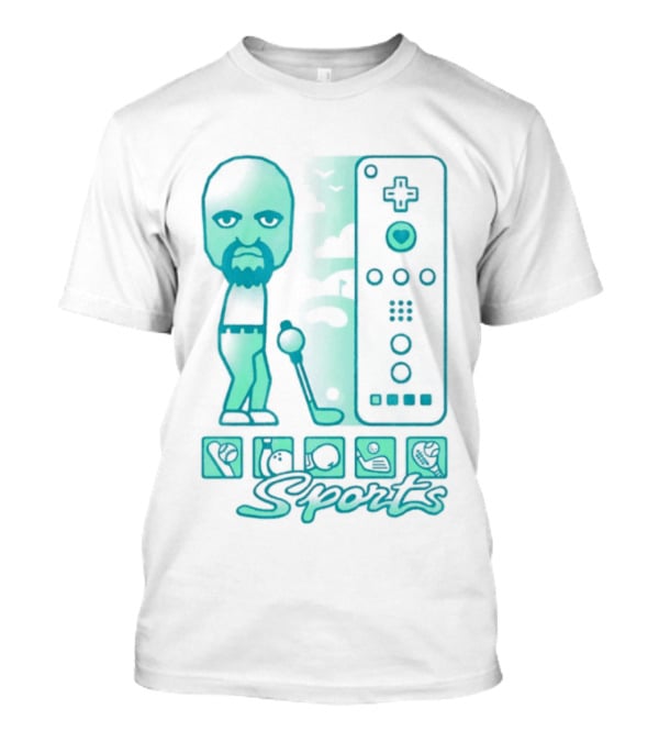 Wii Sports Matt Iconic Character Mii Brawler Bowling Champion T-Shirt