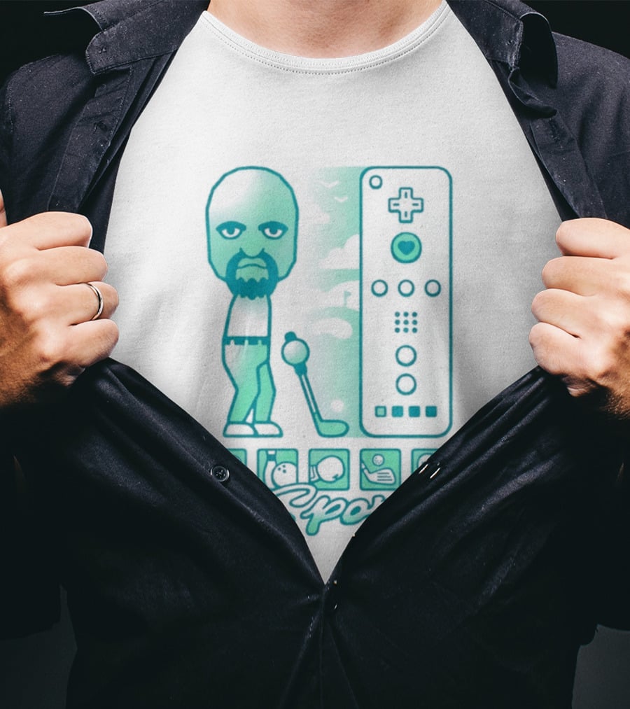 Wii Sports Matt Iconic Character Mii Brawler Bowling Champion T-Shirt