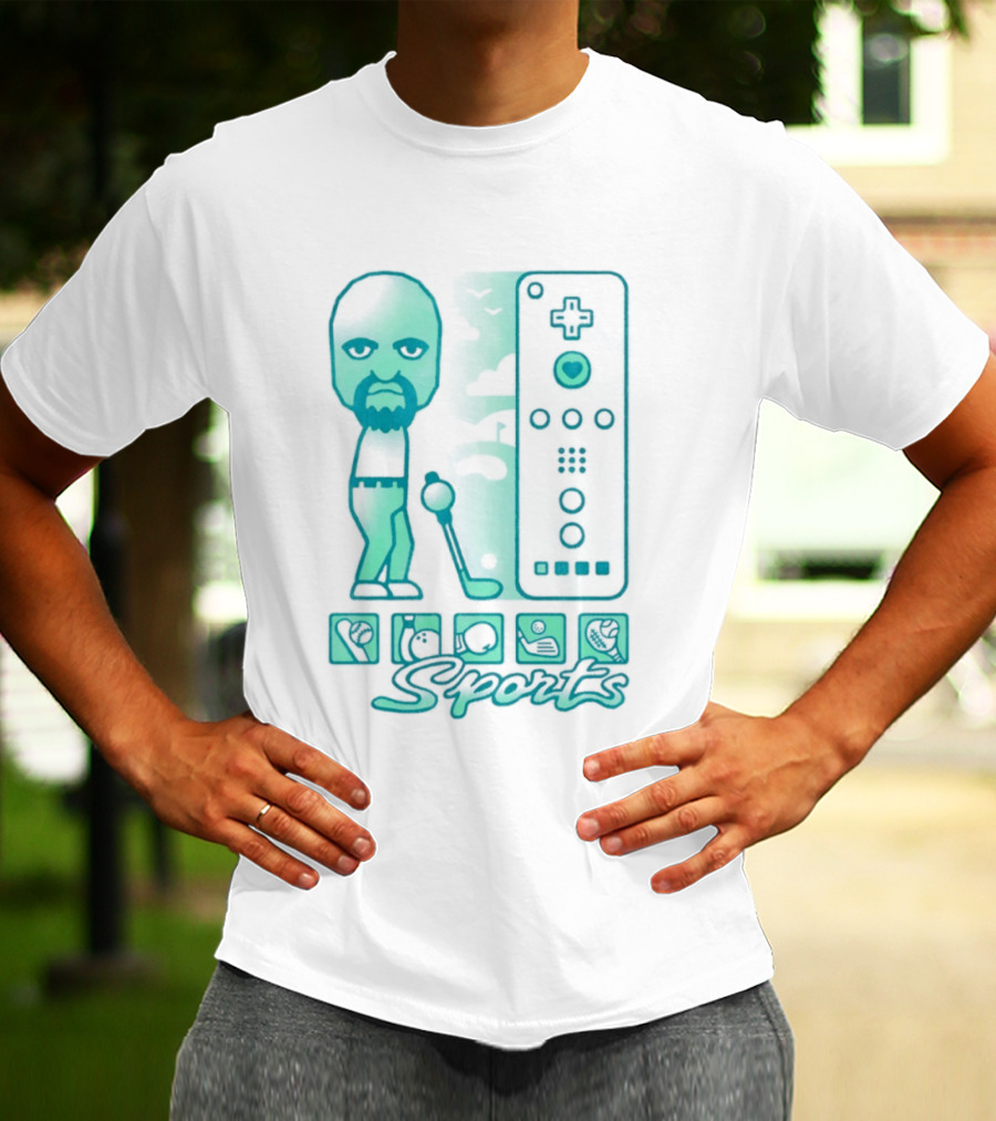 Wii Sports Matt Iconic Character Mii Brawler Bowling Champion T-Shirt