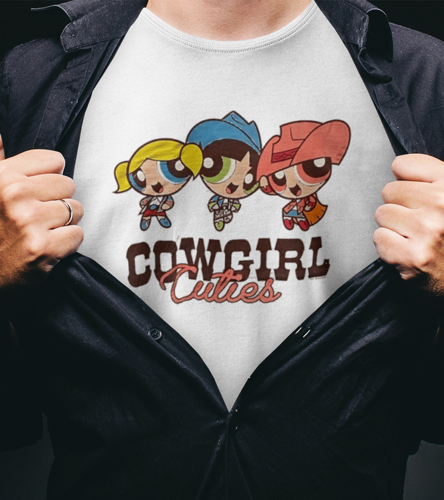 The Powerpuff Girls Cowgirl Cuties Adventure T-Shirt