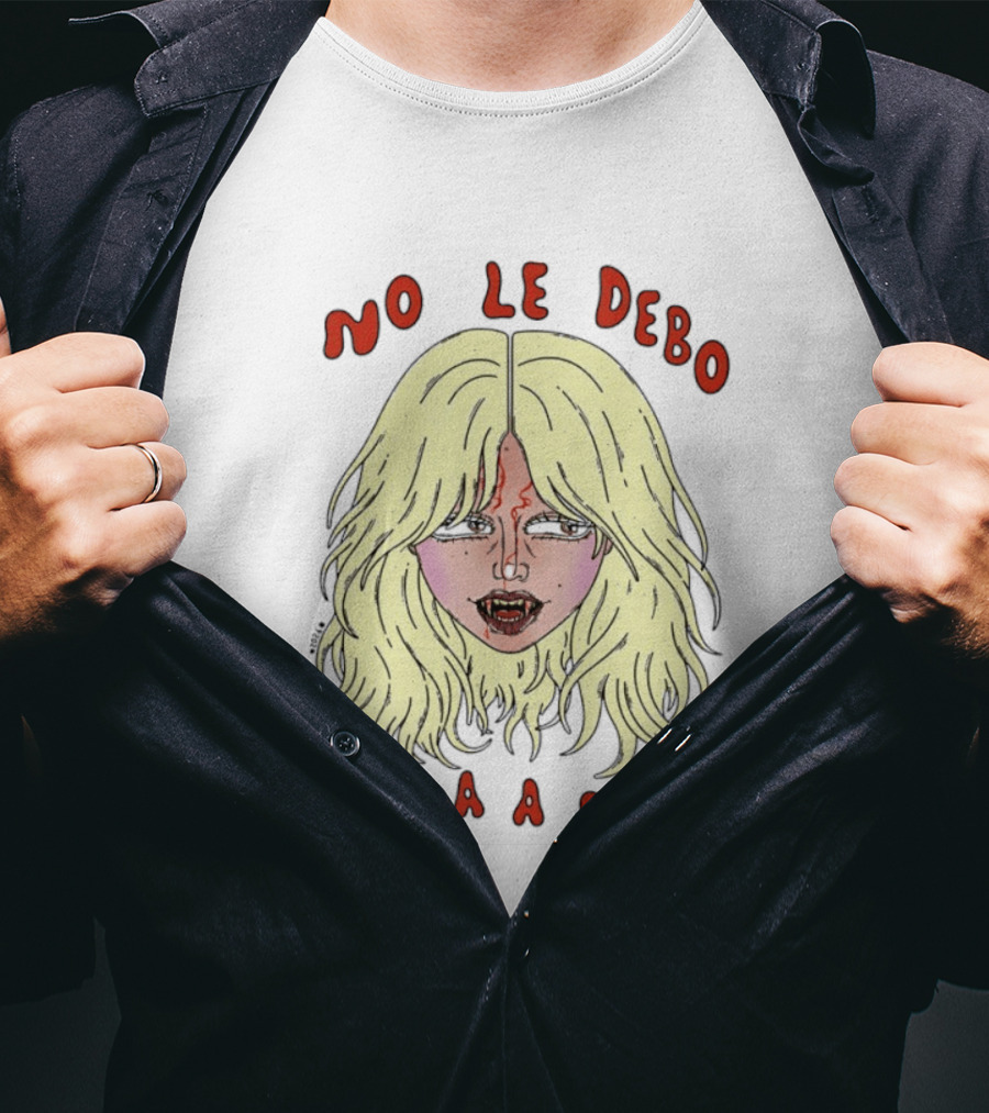 No Le Debo Belleza A Nadie Feminist Empowerment Blonde T-Shirt