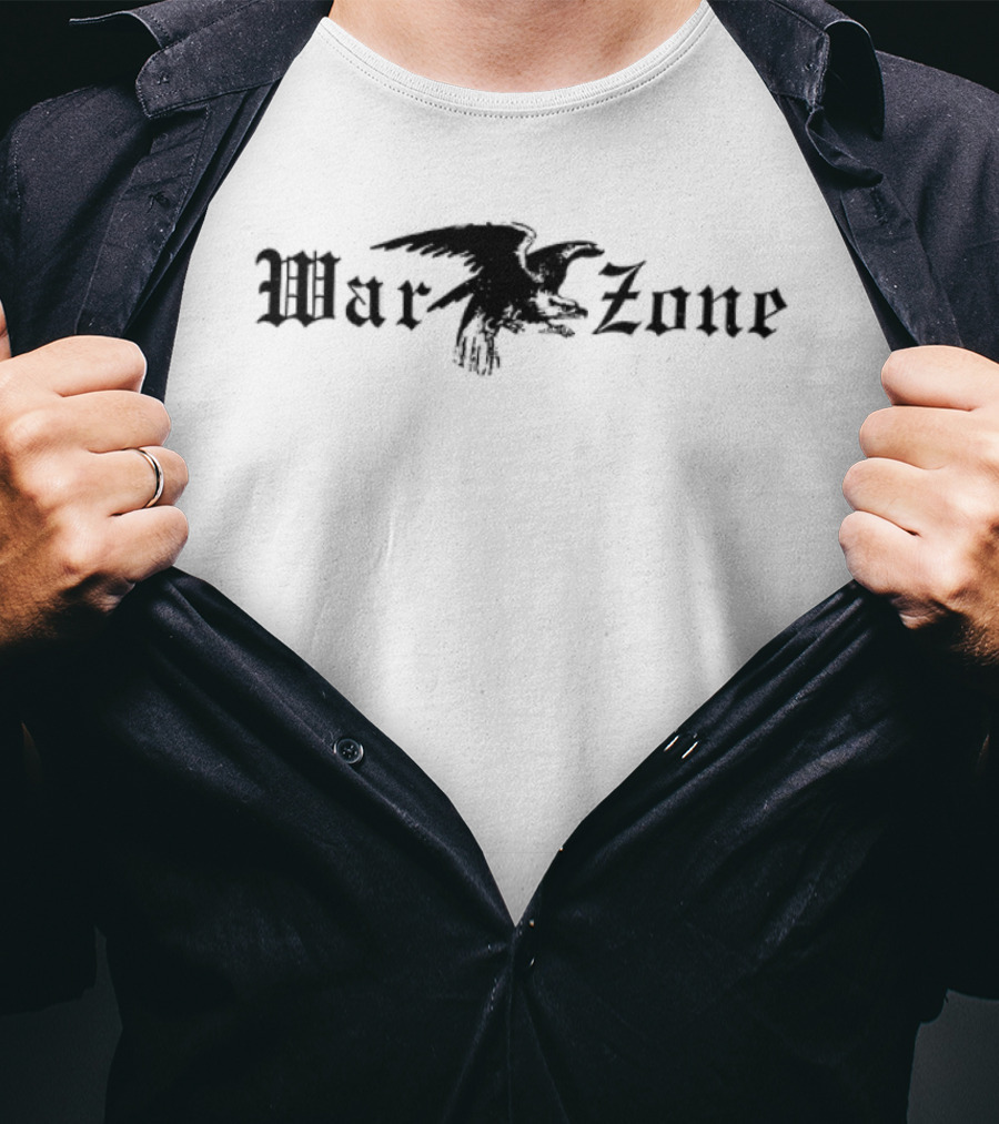 War Zone Dedicated Hardcore Music Movement Never Forget 2 Sided T-Shirt