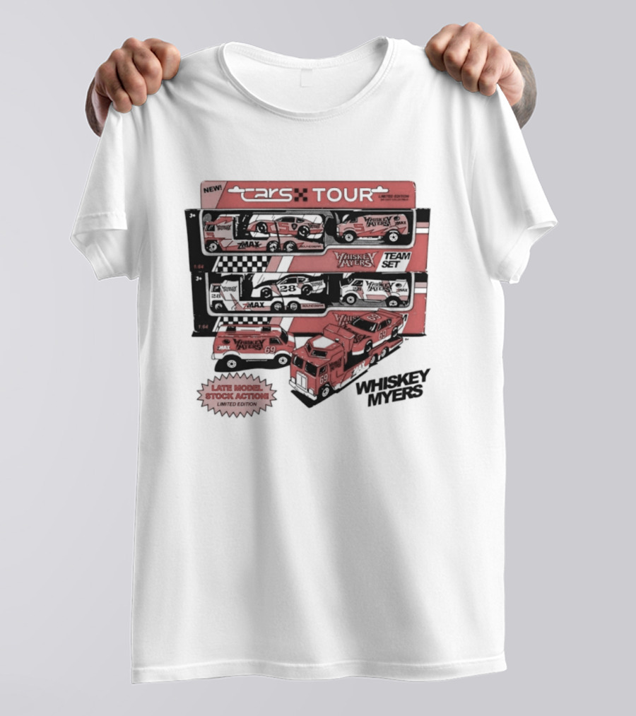 Whiskey Myers 2026 Cars Tour New Edition Racing Truck And Trailer T-Shirt