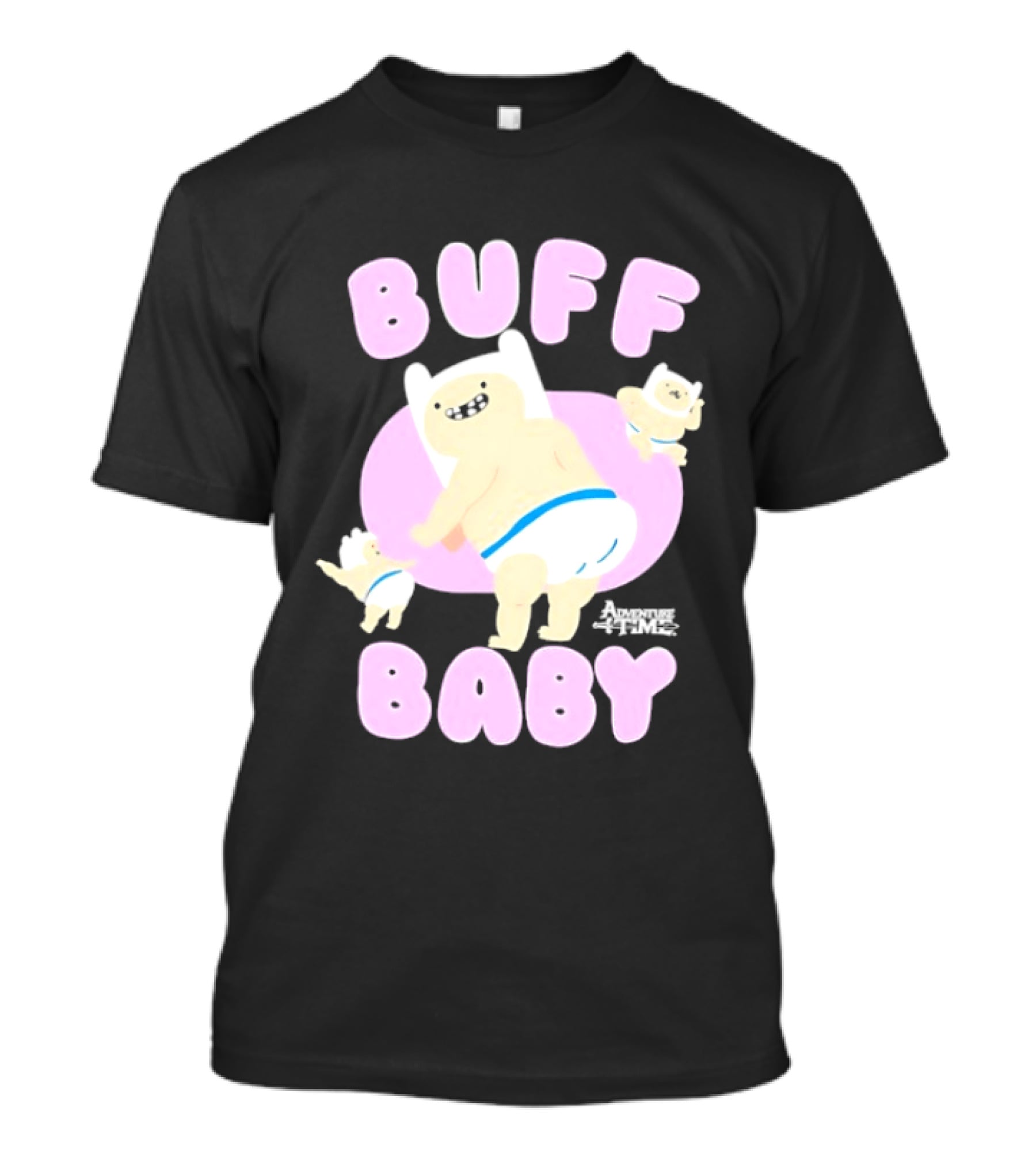 Buff Baby Adventure Time Finn The Human Dancing Babies T-Shirt
