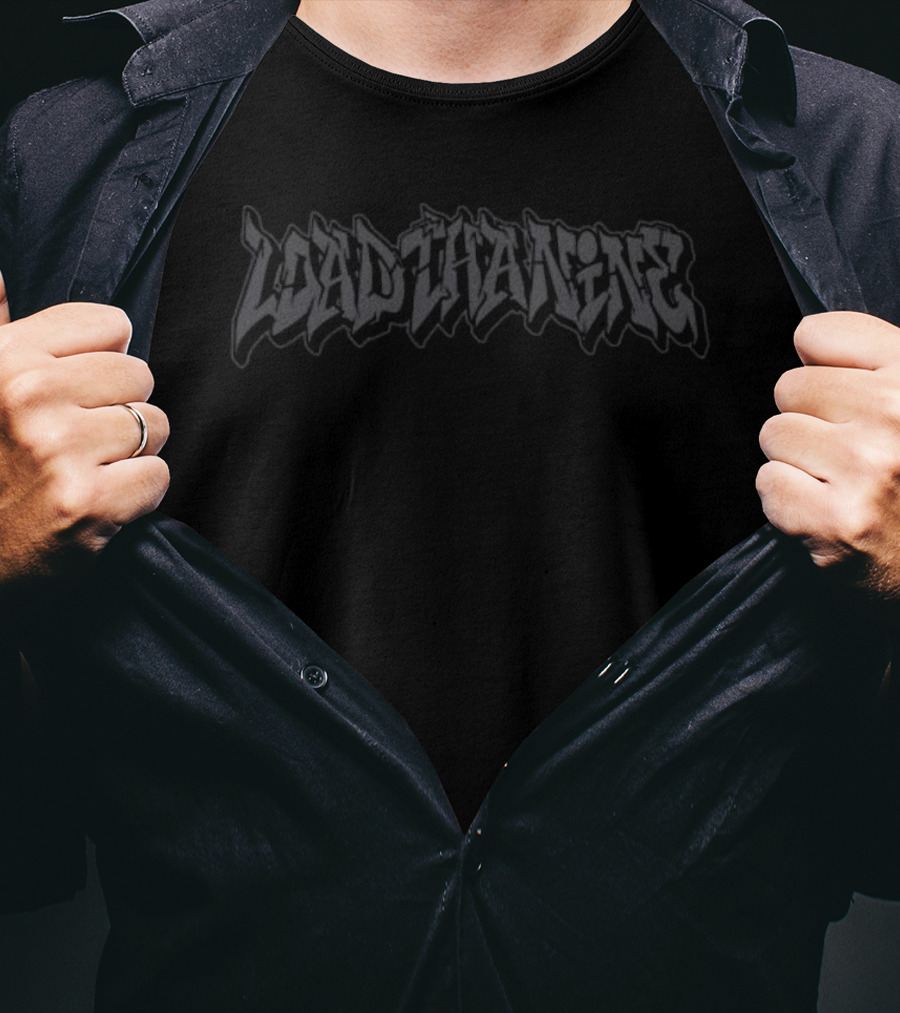 Load Tha Nine Blackout Graffiti T-Shirt