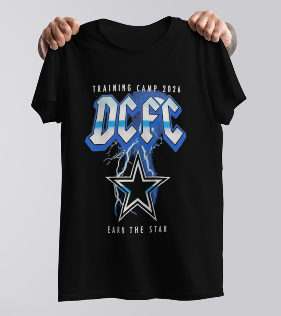 Dallas Cowboys DCFC Training Camp 2026 Earn The Star T-Shirt