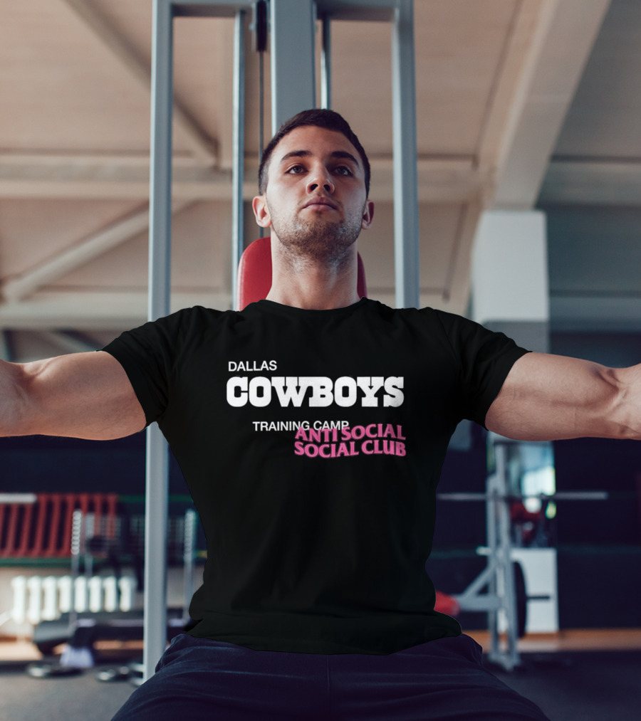Dallas Cowboys Training Camp Anti Social Social Club T-Shirt