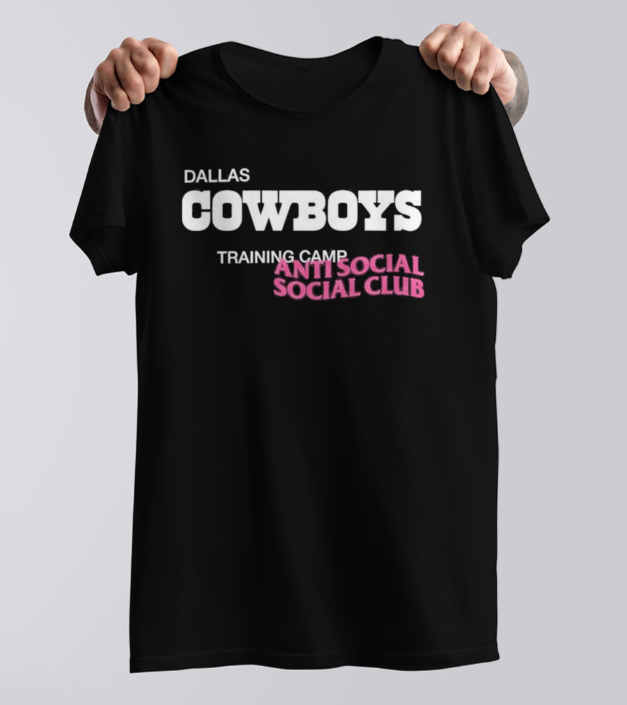 Dallas Cowboys Training Camp Anti Social Social Club T-Shirt