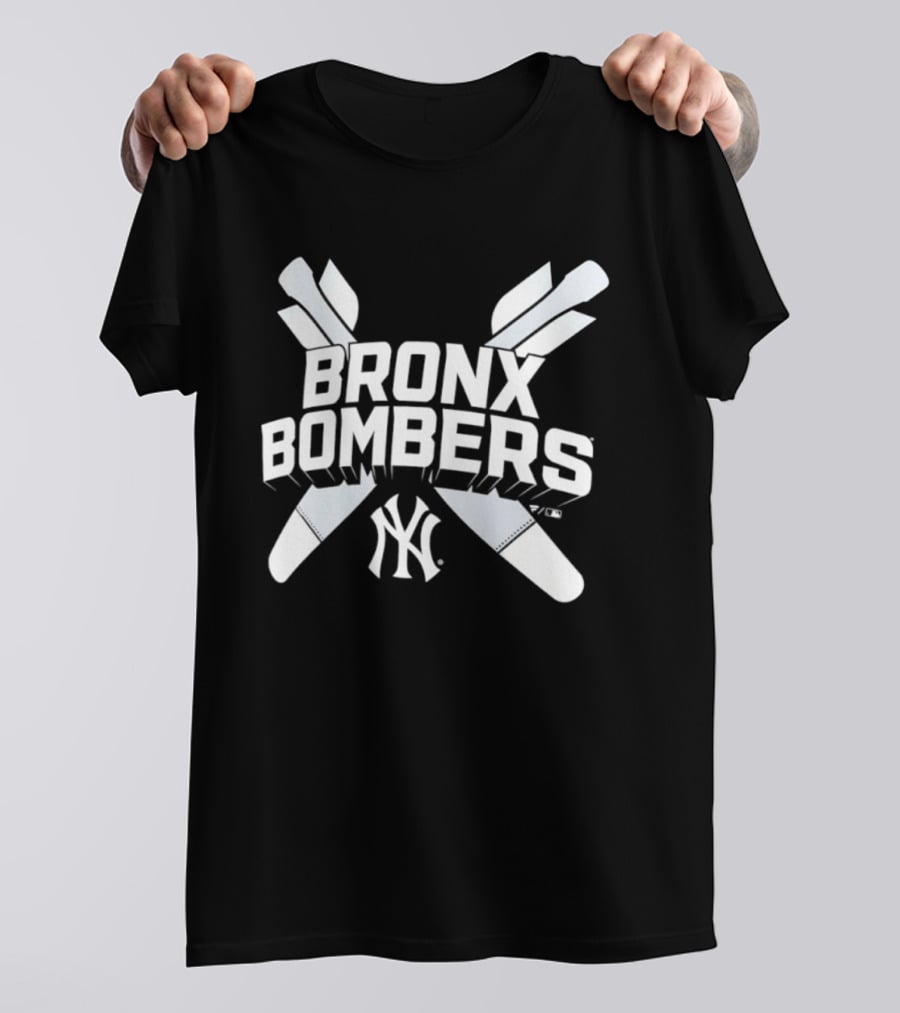 Men's New York Yankees Bronx Bombers Fanatics Navy T-Shirt