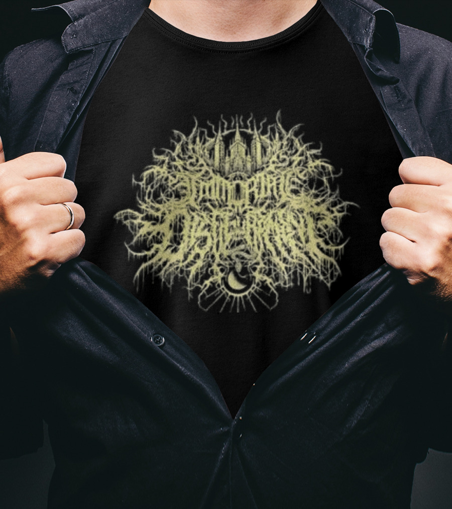 Impericon Store Shop Hirifu Intricate Yellow Floral T-Shirt