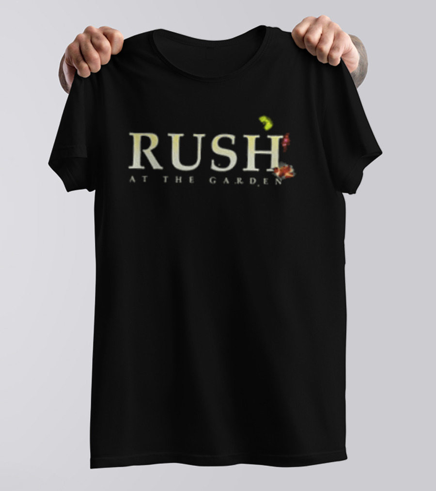 Rush At The Garden Madison Square 2026 New York Event Exclusive Tour T-Shirt