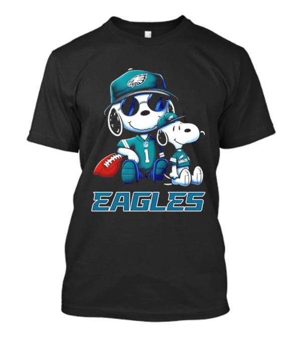 Snoopy Eagles Philadelphia Football 2026 T-Shirt